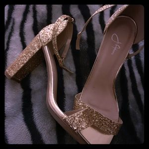 Glitter shoes